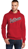 BBC - Official Adult Hoodie Sweatshirt (Black/Red/Gold)