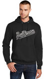 BBC - Official Adult Hoodie Sweatshirt (Black/Red/Gold)