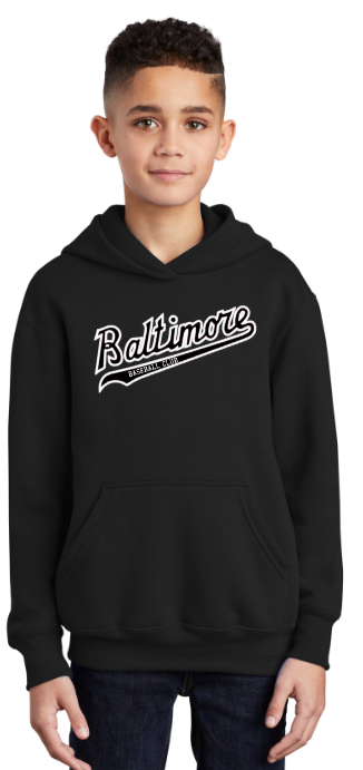 BBC - Official Youth Hoodie Sweatshirt (Black/Red/Gold) – Crab