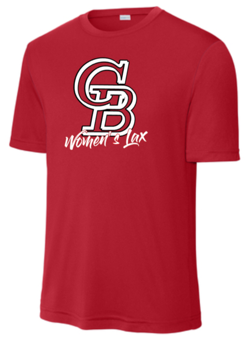 GB Lax - WLax - Performance Short Sleeve T Shirt