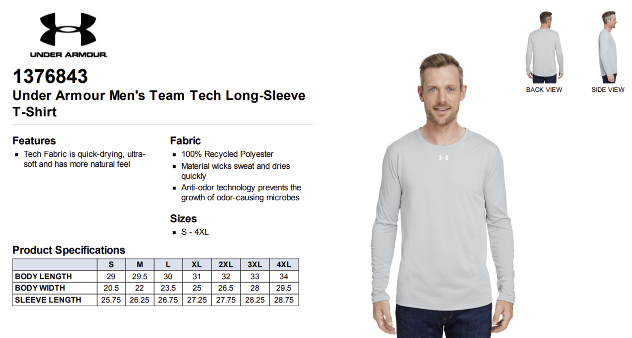 T-shirt Noir Garçon Under Armour Sportstyle
