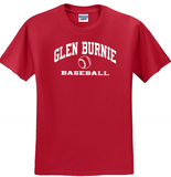 GB Baseball - Official - Short Sleeve T Shirt (Black or Red)