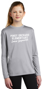 POES - Letters - Performance Long Sleeve (Youth and Adult)