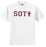 SOTI - Letters SS T Shirt (Maroon or White)