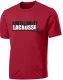 NCHS Lax - Official Performance Short Sleeve (White, Black, Silver, Pink or Red)