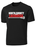 NCHS Lax - Official Performance Short Sleeve (White, Black, Silver, Pink or Red)