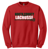 NCHS Lax - Official Crew Neck Sweatshirt (White, Grey, Black, Red or Pink)