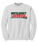 NCHS Lax - Official Crew Neck Sweatshirt (White, Grey, Black, Red or Pink)