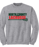 NCHS Lax - Official Crew Neck Sweatshirt (White, Grey, Black, Red or Pink)