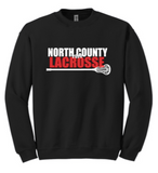 NCHS Lax - Official Crew Neck Sweatshirt (White, Grey, Black, Red or Pink)