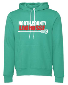 NCHS Lax - TEAL Hoodie Bella Canvas Shirt