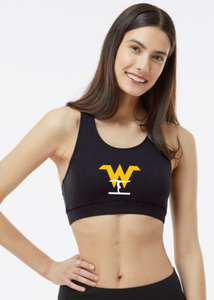 Warriors Gymnastics - Black Sports Bra (Youth and Adult)