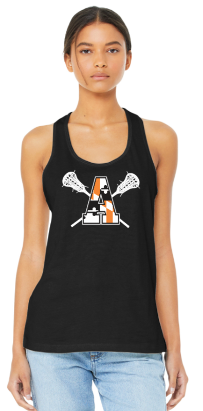 Apaches WLAX - Official - Racerback Tank Top