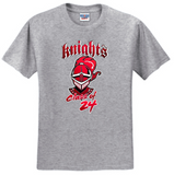 NCHS 2024 - KNIGHTS - Short Sleeve T Shirt (White, Black or Grey)