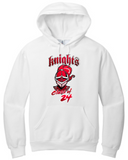 NCHS 2024 - KNIGHTS - Hoodie Sweatshirt (White, Grey or Black)