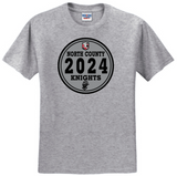 NCHS 2024 - CIRCLE - Short Sleeve T Shirt (White, Black or Grey)