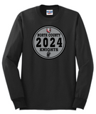 NCHS 2024 - CIRCLE - Long Sleeve T Shirt (Grey, White or Black)