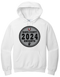 NCHS 2024 - CIRCLE - Hoodie Sweatshirt (White, Grey or Black)