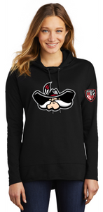 Harundale Baseball - REBEL - Black Women's Featherweight French Terry