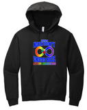 NCHS Bocce - Infinity - Hoodie Sweatshirt (White, Black or Grey)