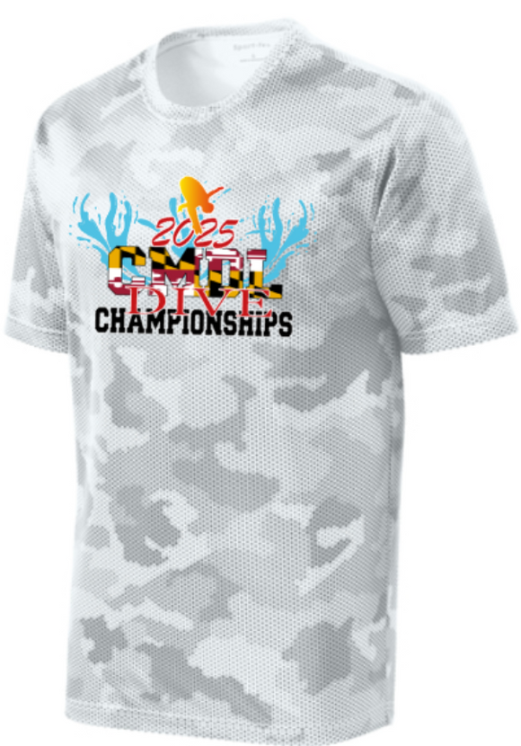 2025 CMDL CHAMPS - Camohex Short Sleeve Shirt (Diver's Names on Back)