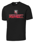 NC FOOTBALL - Gradient Performance Short Sleeve (Black, Grey or White)