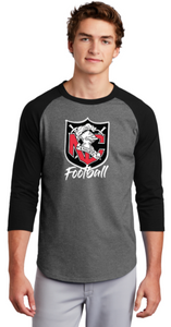 NC Football - Shield Raglan Jersey