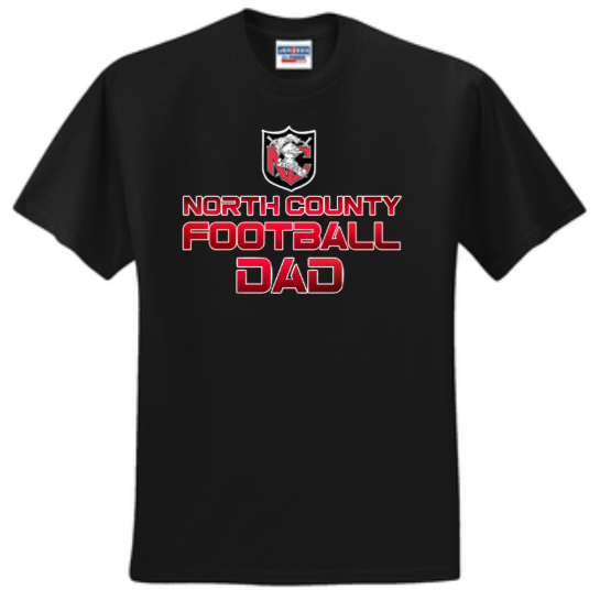 NC FOOTBALL - Official DAD Short Sleeve T Shirt
