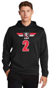 NC FOOTBALL - ON FIELD Performance Hoodie Sweatshirt