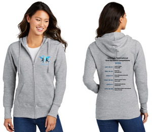 Picken - 2024 INTERNATIONAL SOLO DANCE Series -  Full Zip Hoodie Sweatshirt