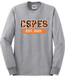 CSPES - Stripes - Long Sleeve T Shirt (Black or Grey)