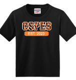 CSPES - Stripes - Short Sleeve T Shirt (Black or Grey)