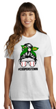 Green Hornets Travel Baseball - Cooperstown - Busy Mom (White or Grey)