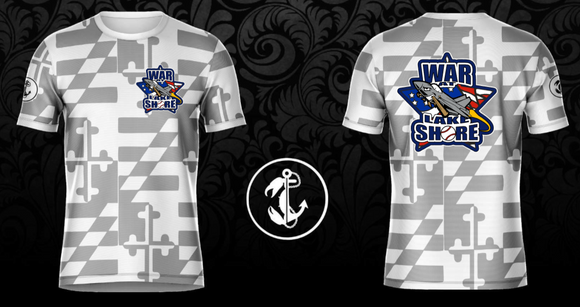 War at Lake Shore All Star Tournament - White MD Ghost Short Sleeve Shirt