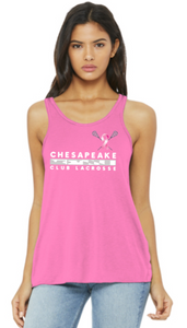 CC Lax - Cure - Women's Flowy Racerback Tank