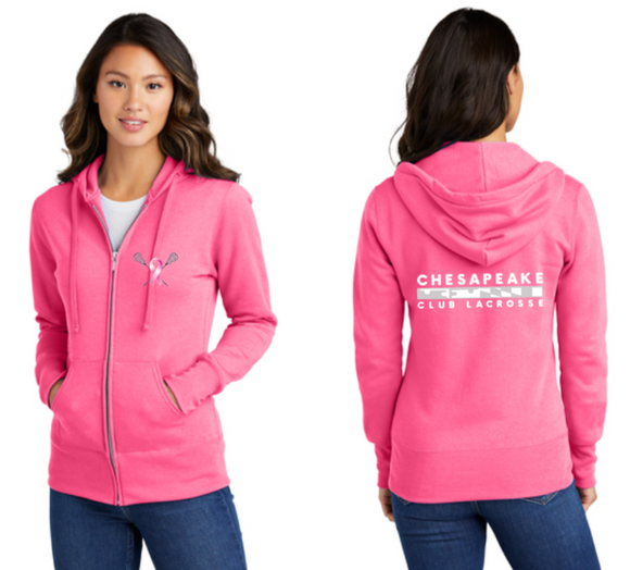 CC Lax - Cure - Lady Full Zip Hoodie Sweatshirt