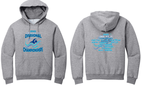 2025 CMSL DIV IV CHAMPS - Grey Hoodie (PREORDERS ONLY)