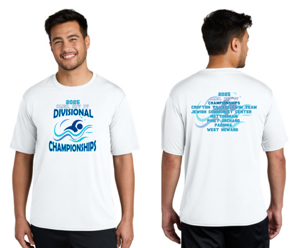 2025 CMSL DIV IV CHAMPS - White Performance Short Sleeve Shirt