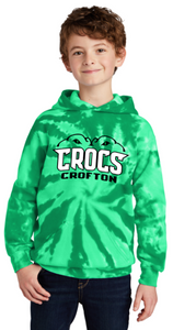 Crofton Crocs - Tie Dye Hoodie