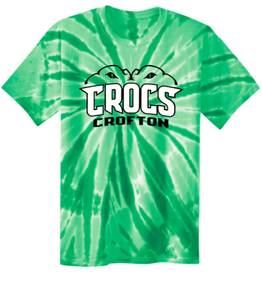 Crofton Crocs - Tie Dye Short Sleeve