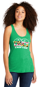 Crofton Crocs - MD Flag Lady Green Next Level Tank Top