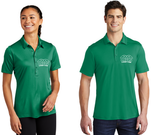 Crofton Crocs - Green Performance Polo (Unisex or Lady Cut)