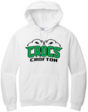 Crofton Crocs - Hoodie Sweatshirt (White or Grey)