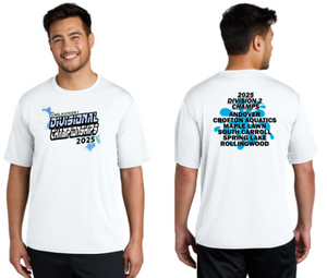 2025 CMSL DIV 2 CHAMPS - White Performance Short Sleeve Shirt