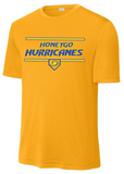 Honeygo Hurricanes - Plate Performance Short Sleeve T Shirt (Blue, Gold or White)