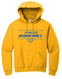 Honeygo Hurricanes - Plate Hoodie Sweatshirt (Blue, White or Gold)