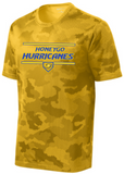 Honeygo Hurricanes - Plate Camo Hex Short Sleeve Shirt (Blue, Gold or White)