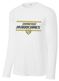 Honeygo Hurricanes - Plate Performance Long Sleeve T Shirt (Blue, Gold or White)