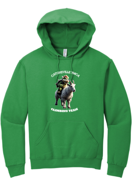 Catonsville Climbing - Green Hoodie