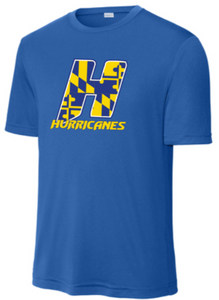 Honeygo Hurricanes - MD FLAG Performance Short Sleeve T Shirt